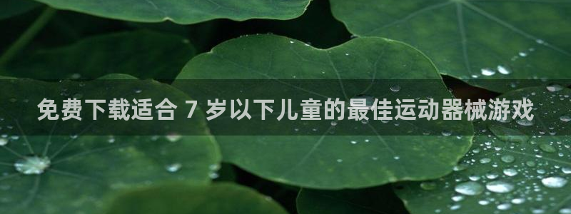 尊龙科技：免费下载适合 7 岁以下儿童的最佳运动器械