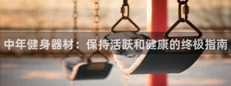 尊龙凯时官方下载：中年健身器材：保持活跃和健康的终极