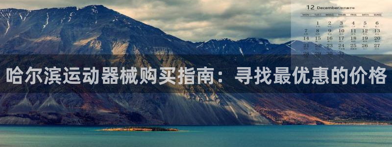 尊龙500价格：哈尔滨运动器械购买指南：寻找最优惠的