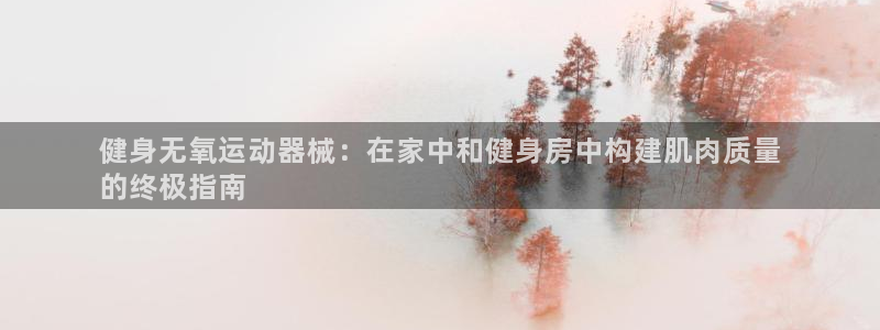 d88尊龙凯时：健身无氧运动器械：在家中和健身房中构