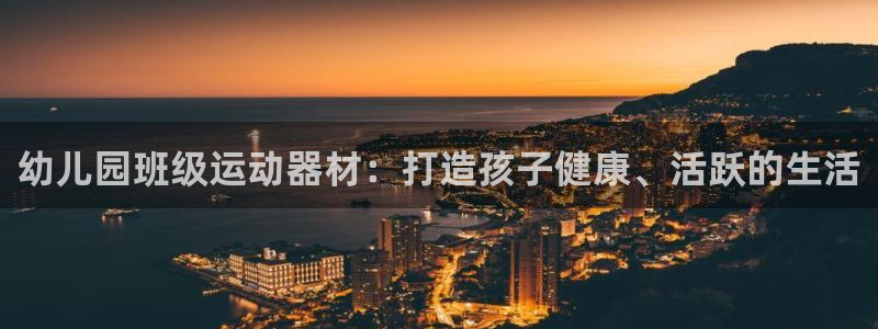 尊龙科技：幼儿园班级运动器材：打造孩子健康、活跃的生
