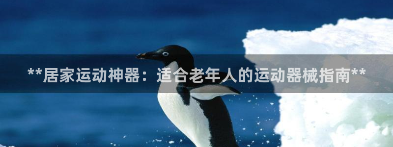 首页尊龙d88国际：**居家运动神器：适合老年人的运