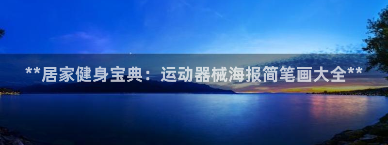 尊龙官网/首选kpm：**居家健身宝典：运动器械海报