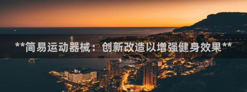 尊龙凯时请求参数不符合：**简易运动器械：创新改造以增强健身