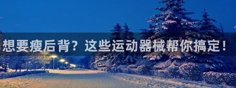 尊龙/人生就是博：想要瘦后背？这些运动器械帮你搞定！